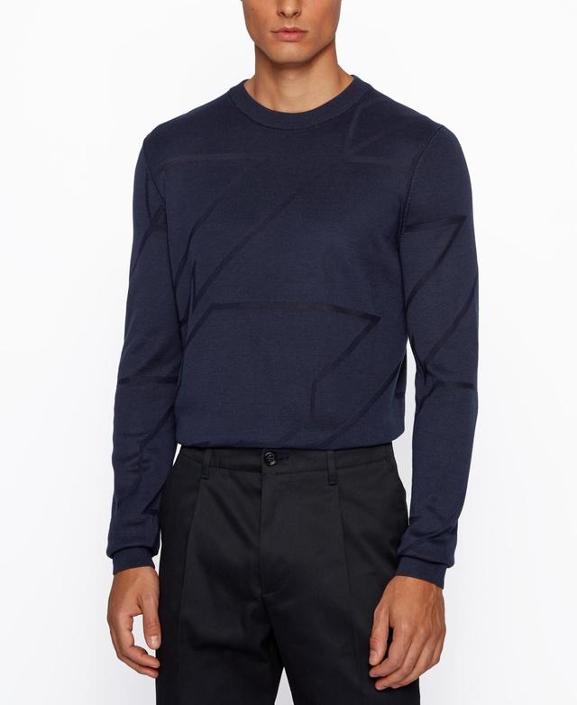 Boss by Hugo Boss Mens T-Milan Italian-Silk Sweater Product Image