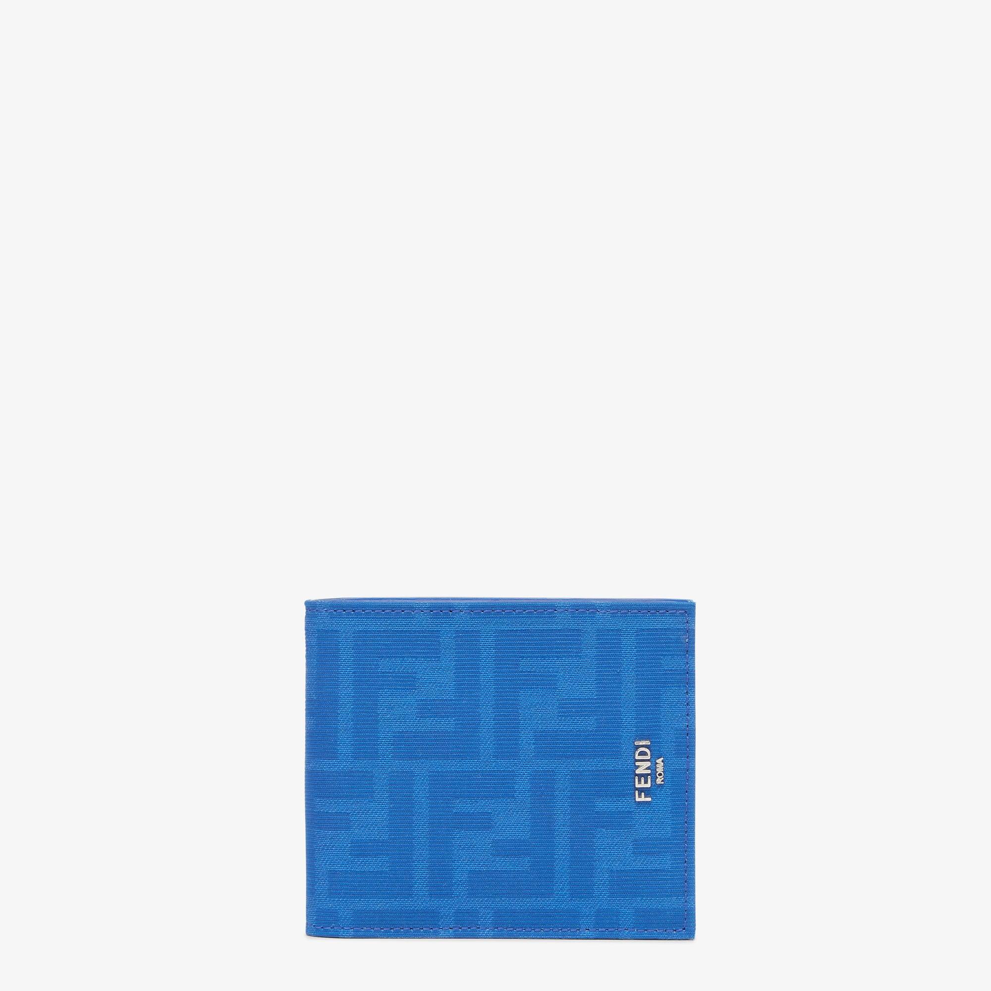 FF Jacquard WalletBlue FF jacquard bi-fold wallet Product Image