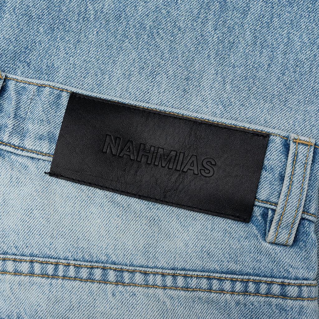 Tinted Wide Straight Jeans - Light Male Product Image