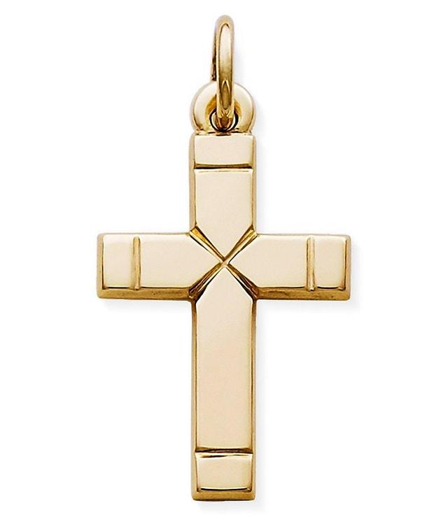 James Avery Small 14K Gold Plain Latin Cross Charm Product Image