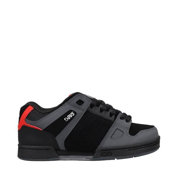 Mens DVS Celsius Skate Shoe Charcoal / Red Product Image