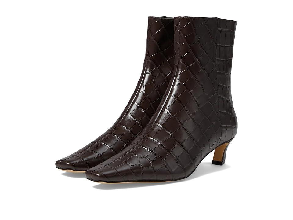 MICHAEL Michael Kors Cosmo Kitten Bootie (Chocolate) Women's Boots Product Image