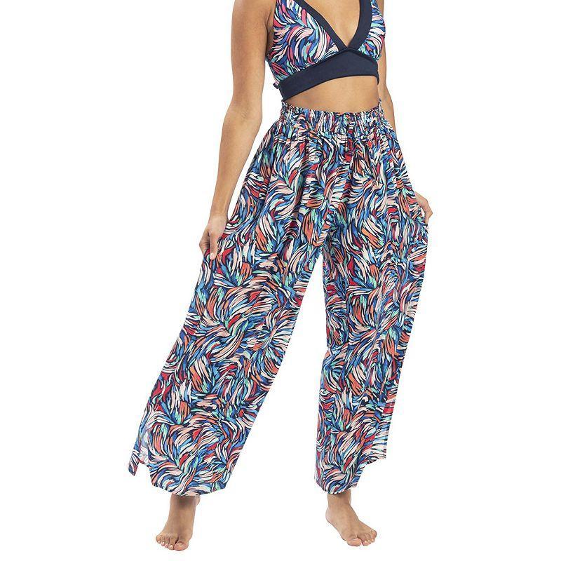 Womens Dolfin Printed Palazzo Swim Cover-Up Pants Product Image