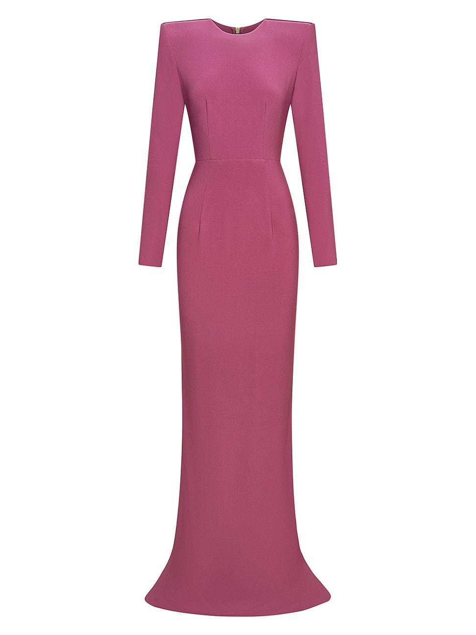 Womens Forte Floor-Length Jersey Gown Product Image