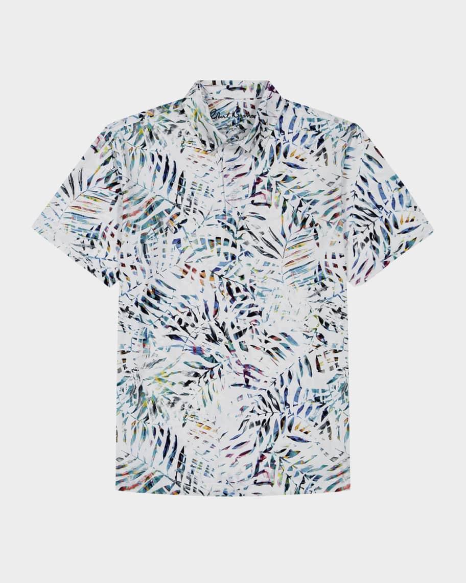 Men's Island Palm Short-Sleeve Shirt Product Image