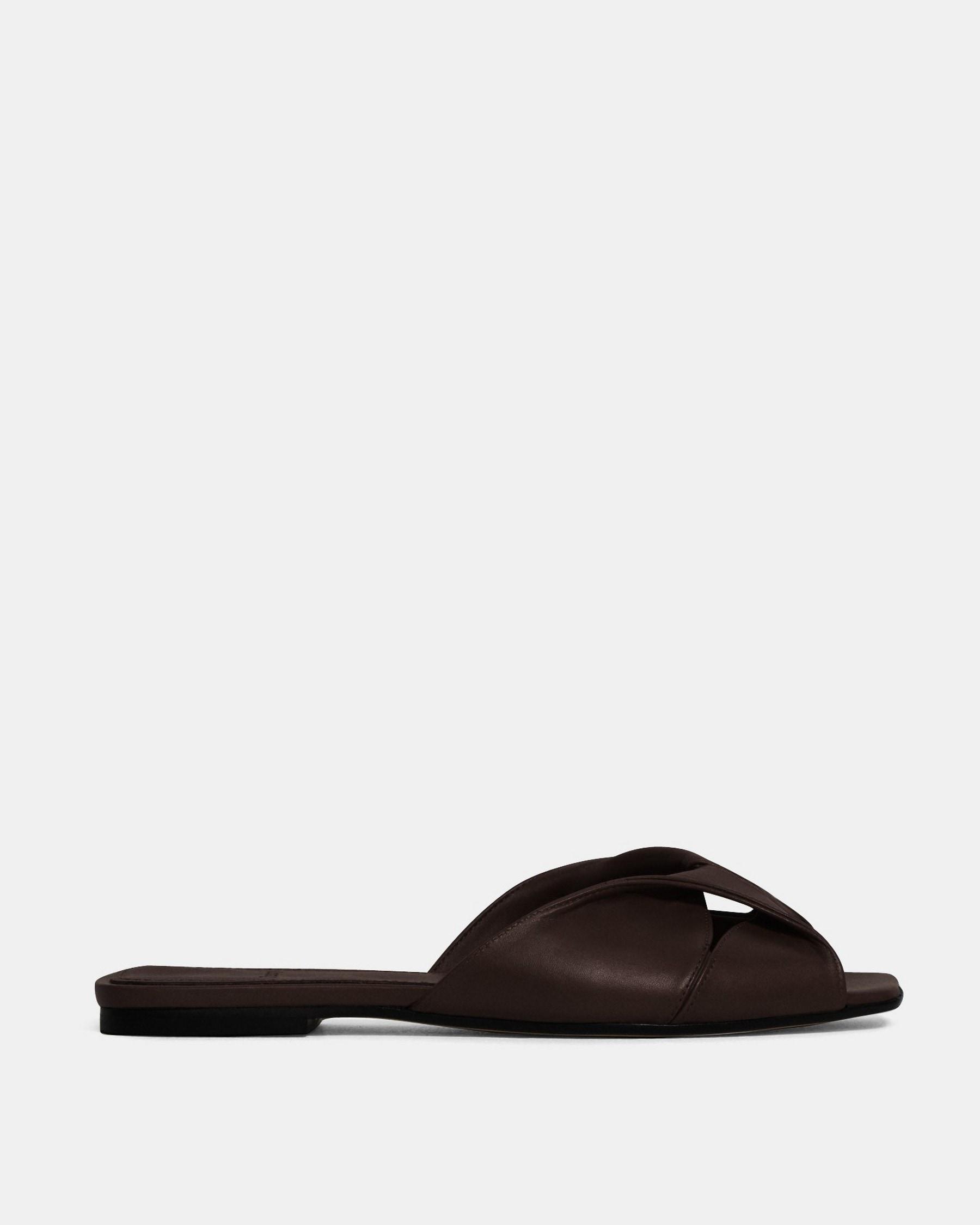 Twisted Sandal in Leather product image