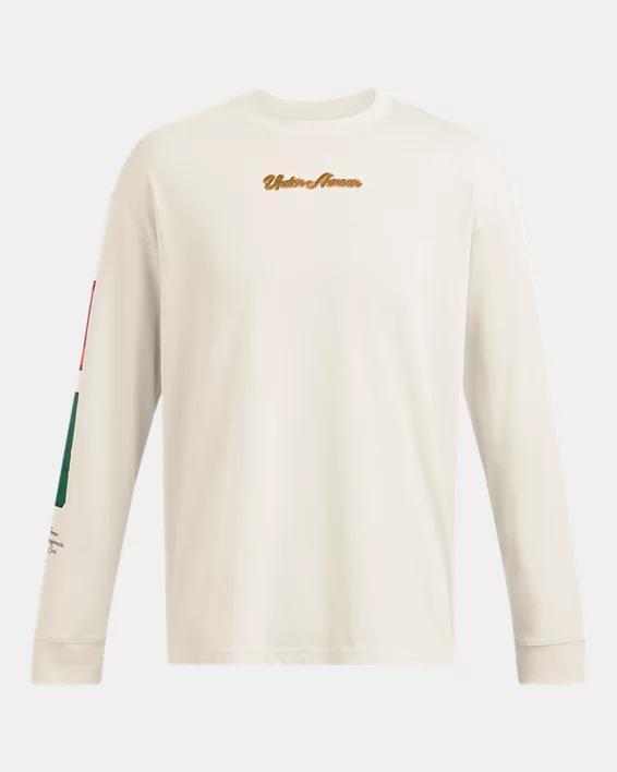 Men's UA Heavyweight Collegiate Script Long Sleeve Product Image