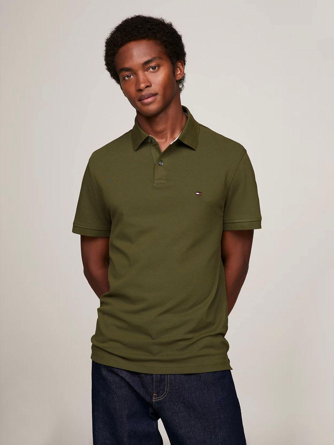 Tommy Hilfiger Men's Stretch Regular Fit Tommy Polo Product Image