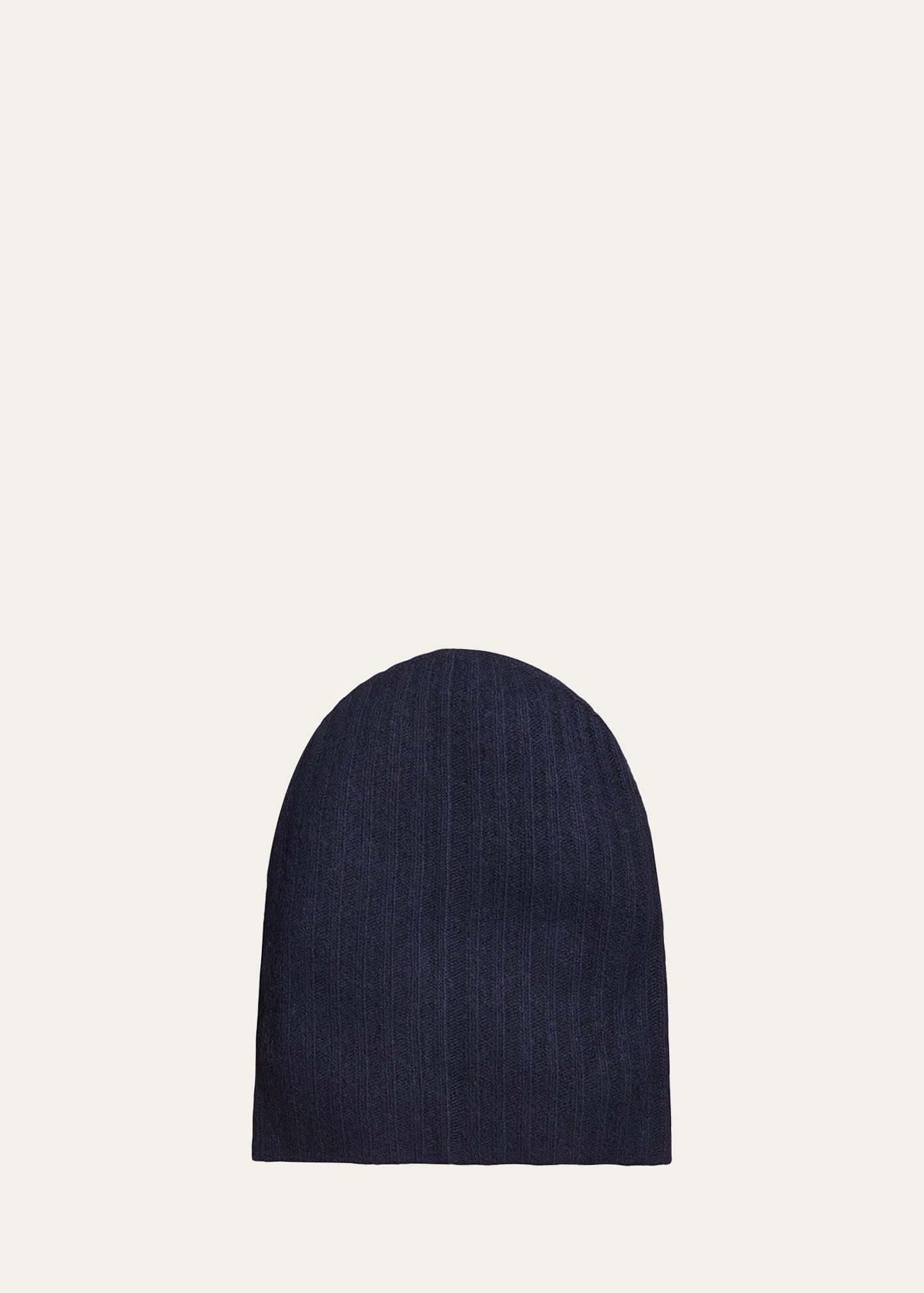 Mens Cashmere Slouchy Beanie Hat Product Image