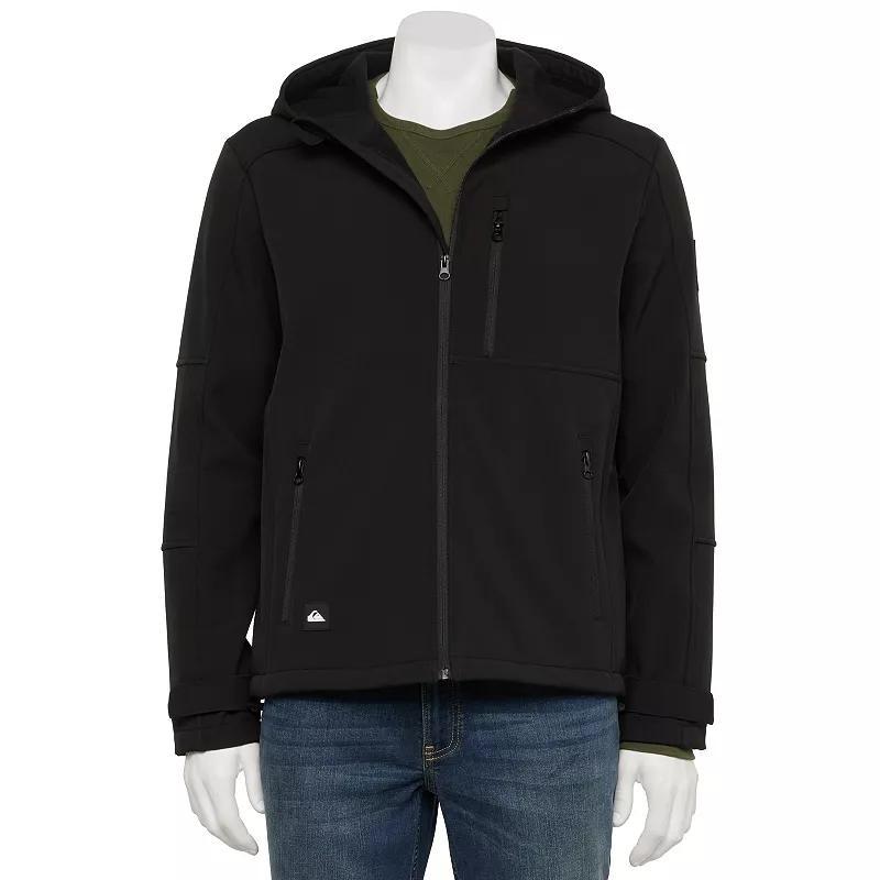 Mens Quiksilver Hooded Softshell Jacket Product Image