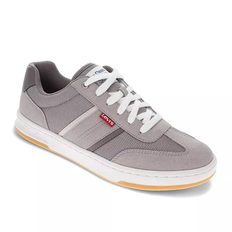 Levis Zane Mens Sneakers Gray Grey Product Image