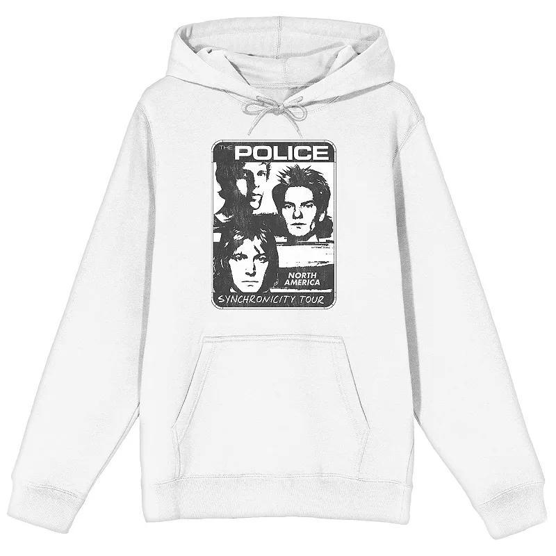 Mens The Police Synchronicity Tour Poster Graphic Hoodie product image