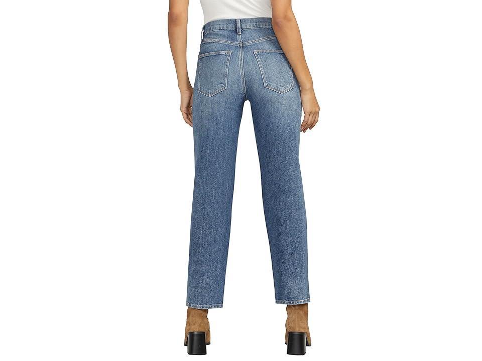 Jag Jeans Rachel High-Rise Relaxed Tapered Leg Jeans (Big Chill) Women's Jeans Product Image