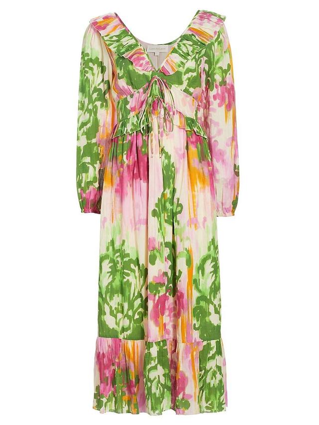 Womens Taylor Floral Cotton Dress Product Image