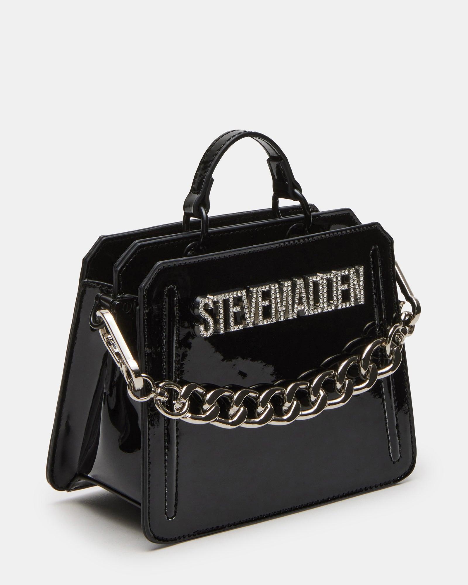 EVELYN MINI BAG BLACK PATENT Female Product Image