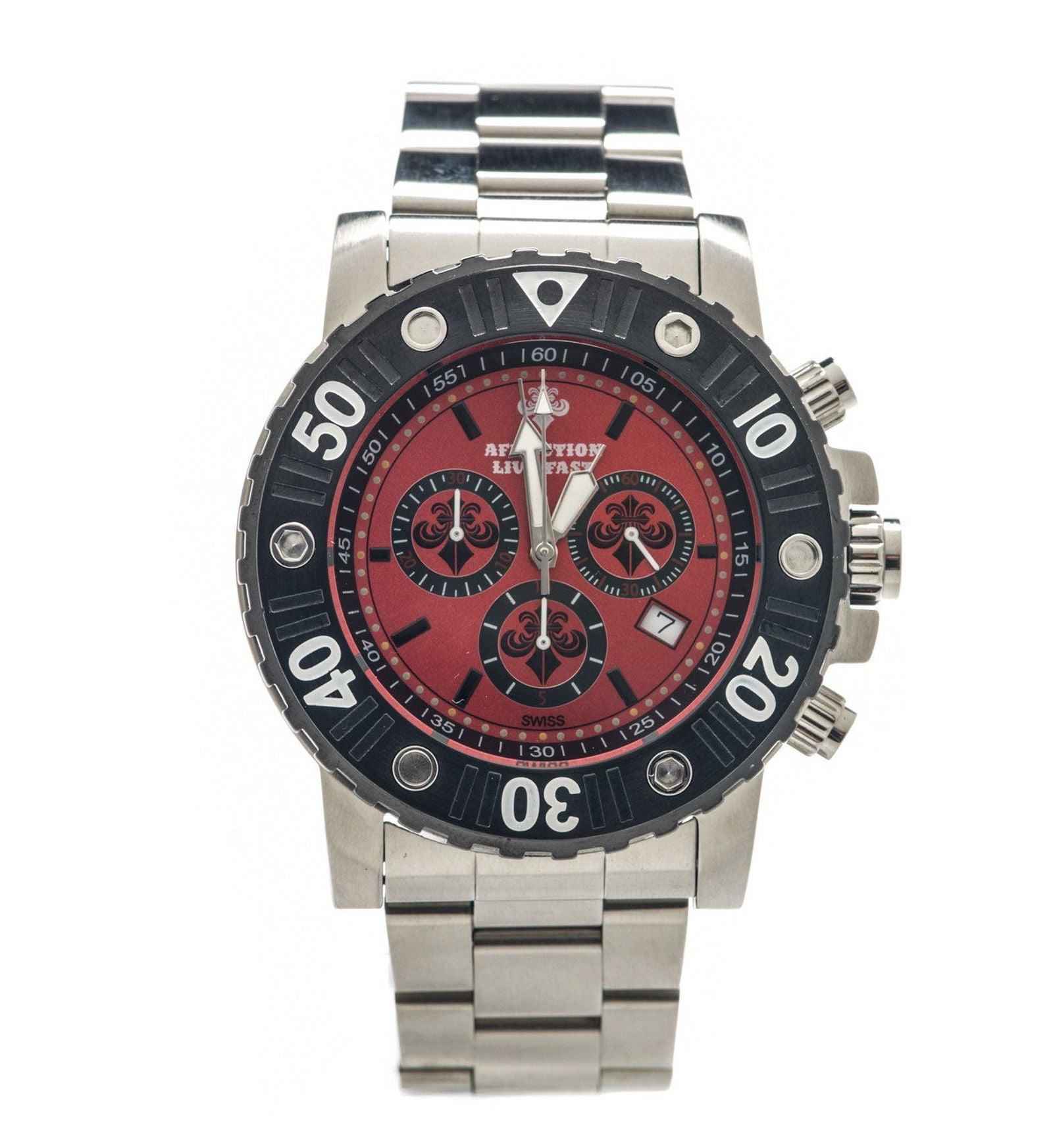 Gents Chronograph Steel Watch Male Product Image