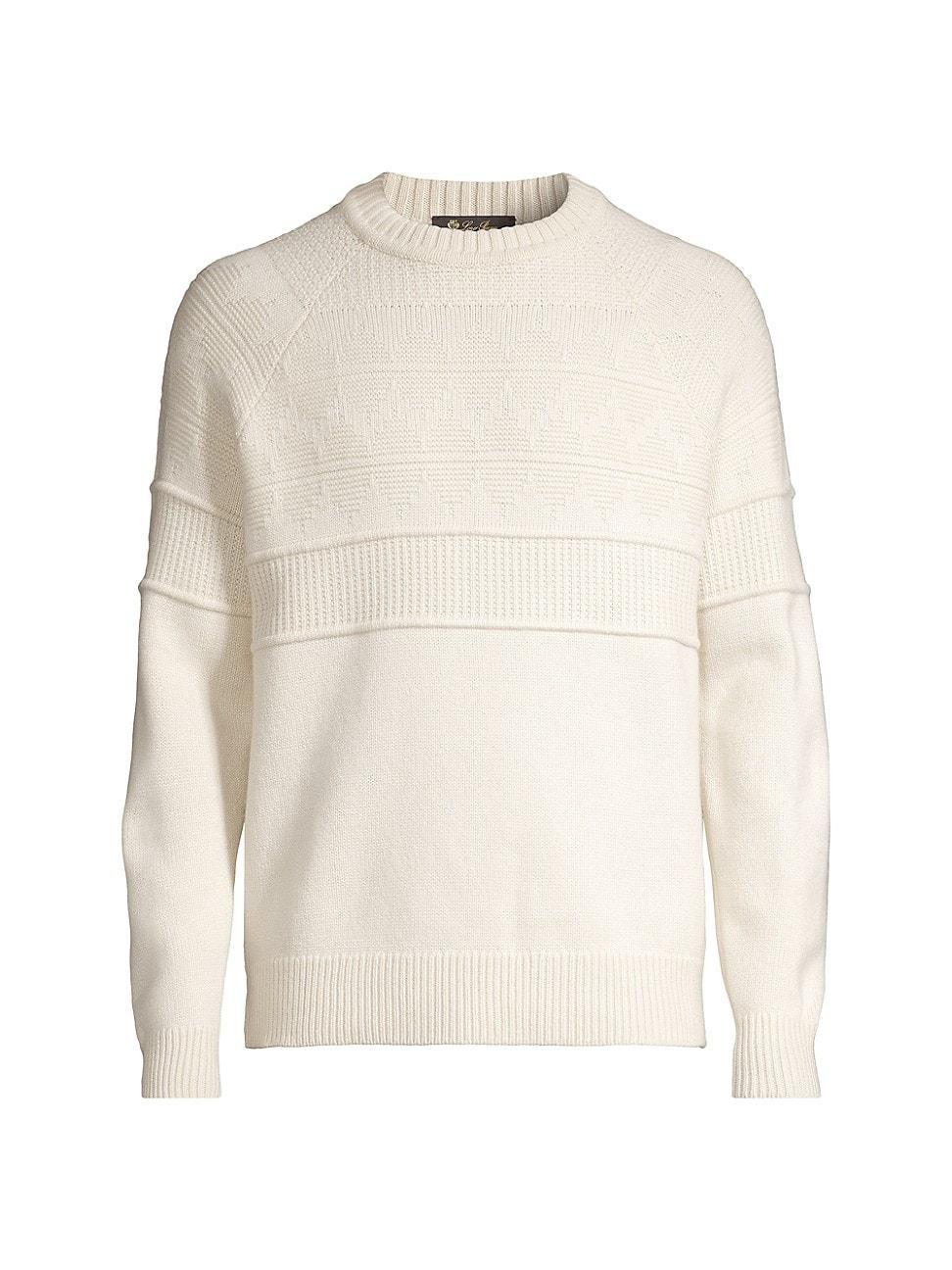 Mens Nougat Crewneck Sweater Product Image