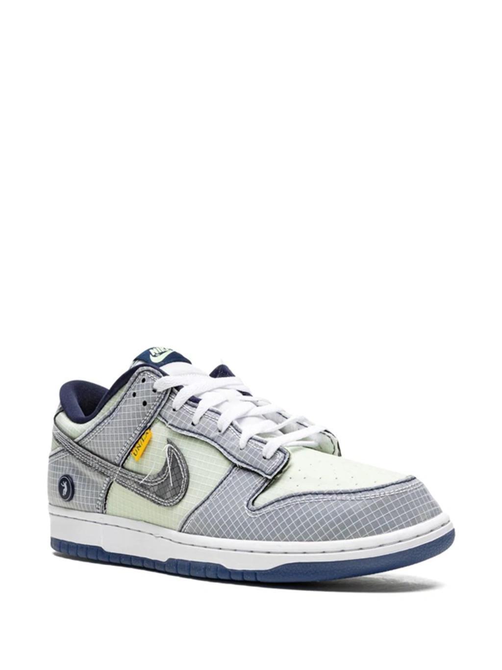 X Union Dunk Low Sneakers In Blue Product Image