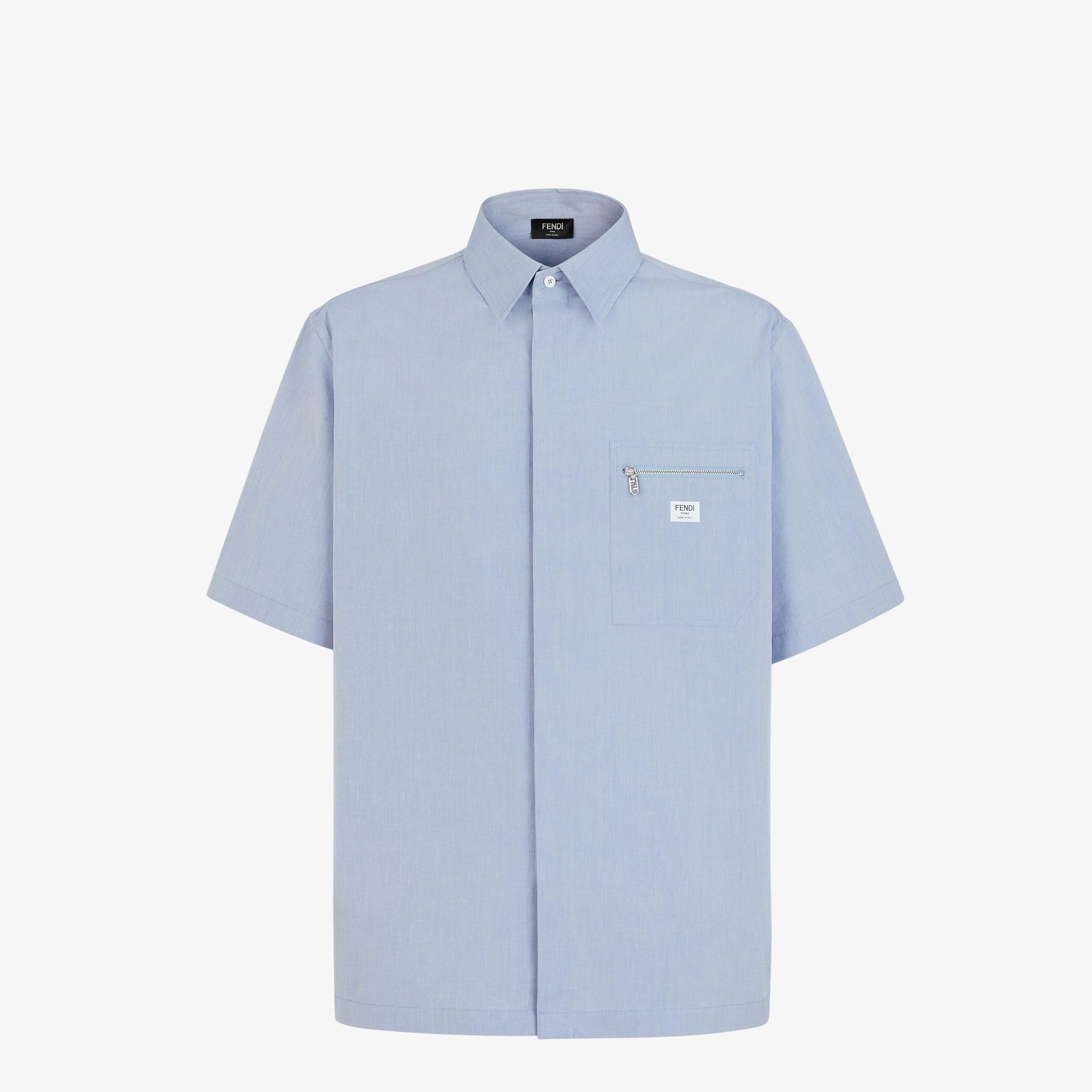 ShirtBlue cotton shirt Product Image