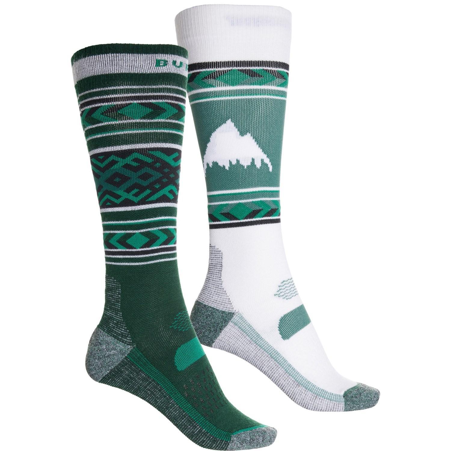 Burton High-Performance Lightweight Ski Socks - 2-Pack, Over the Calf (For Women) Product Image