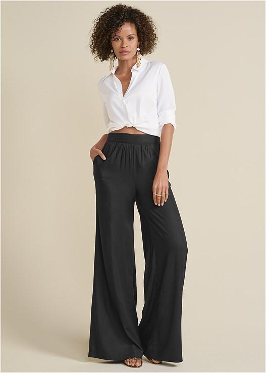 High-Waist Wide Leg Pants product image