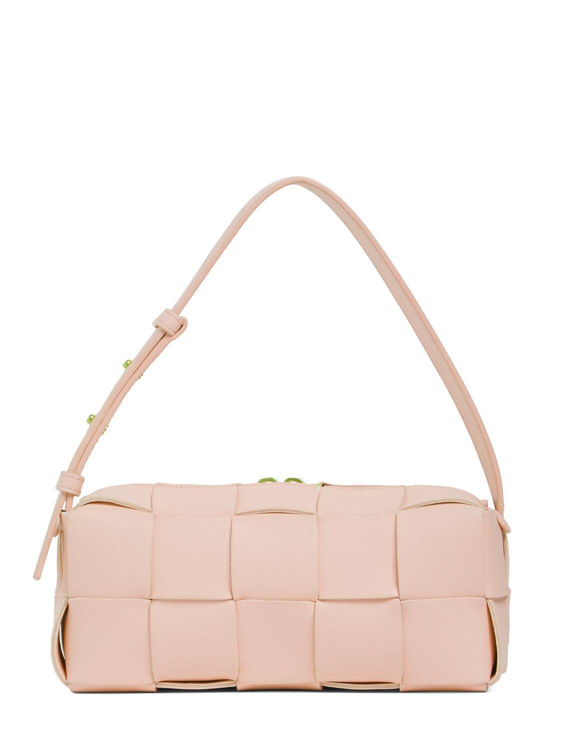 Pink Small Brick Cassette Bag In Lotus Product Image