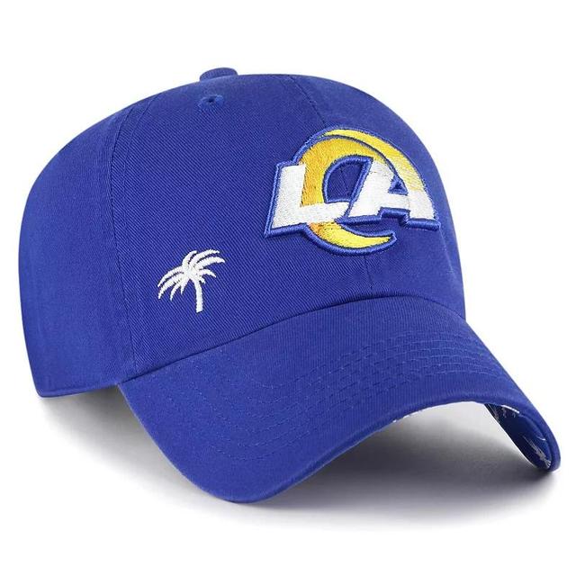 Womens 47 Royal Los Angeles Rams Confetti Icon Clean Up Adjustable Hat Product Image