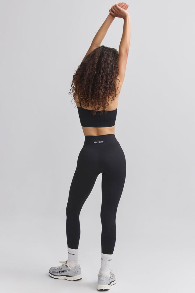 Petite Super Sculpt Seamless Leggings in Black Product Image