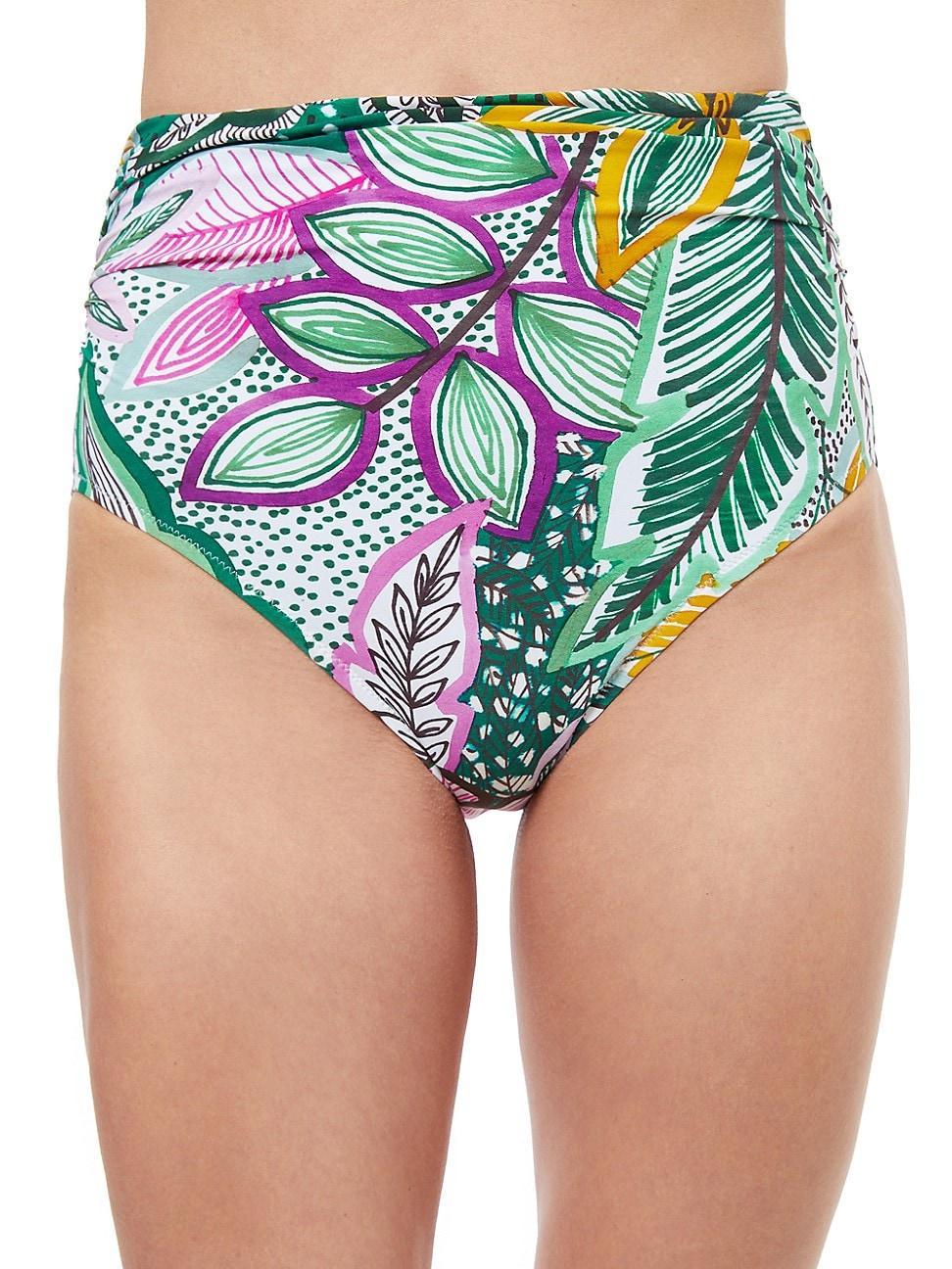 Womens Tropic Boom High-Waisted Bikini Bottom Product Image