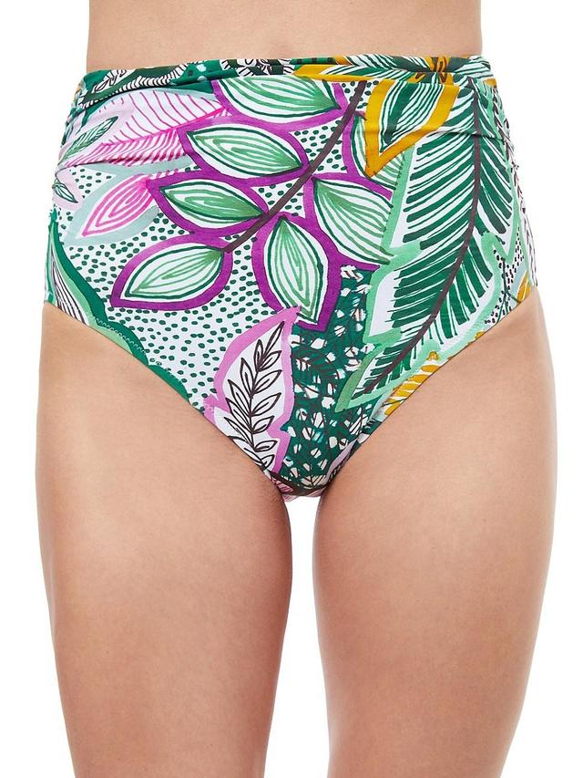 Womens Tropic Boom High-Waisted Bikini Bottom Product Image