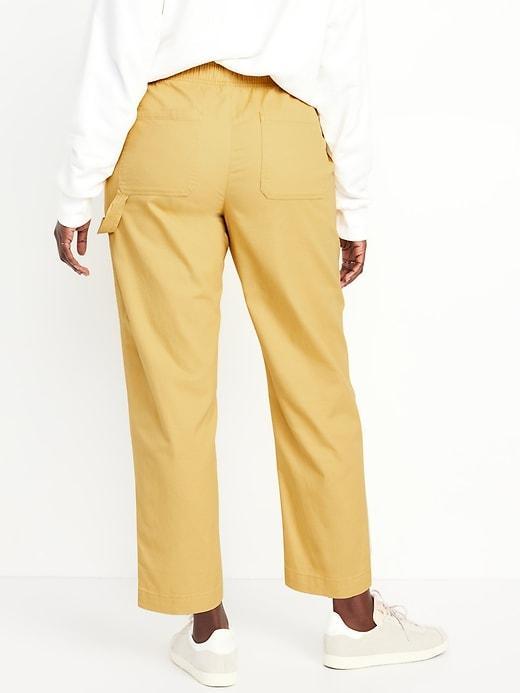 High-Waisted Pulla Utility Pants Product Image