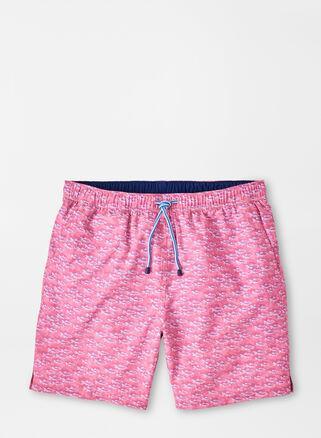 Mens School of Fish Swim Trunks Product Image