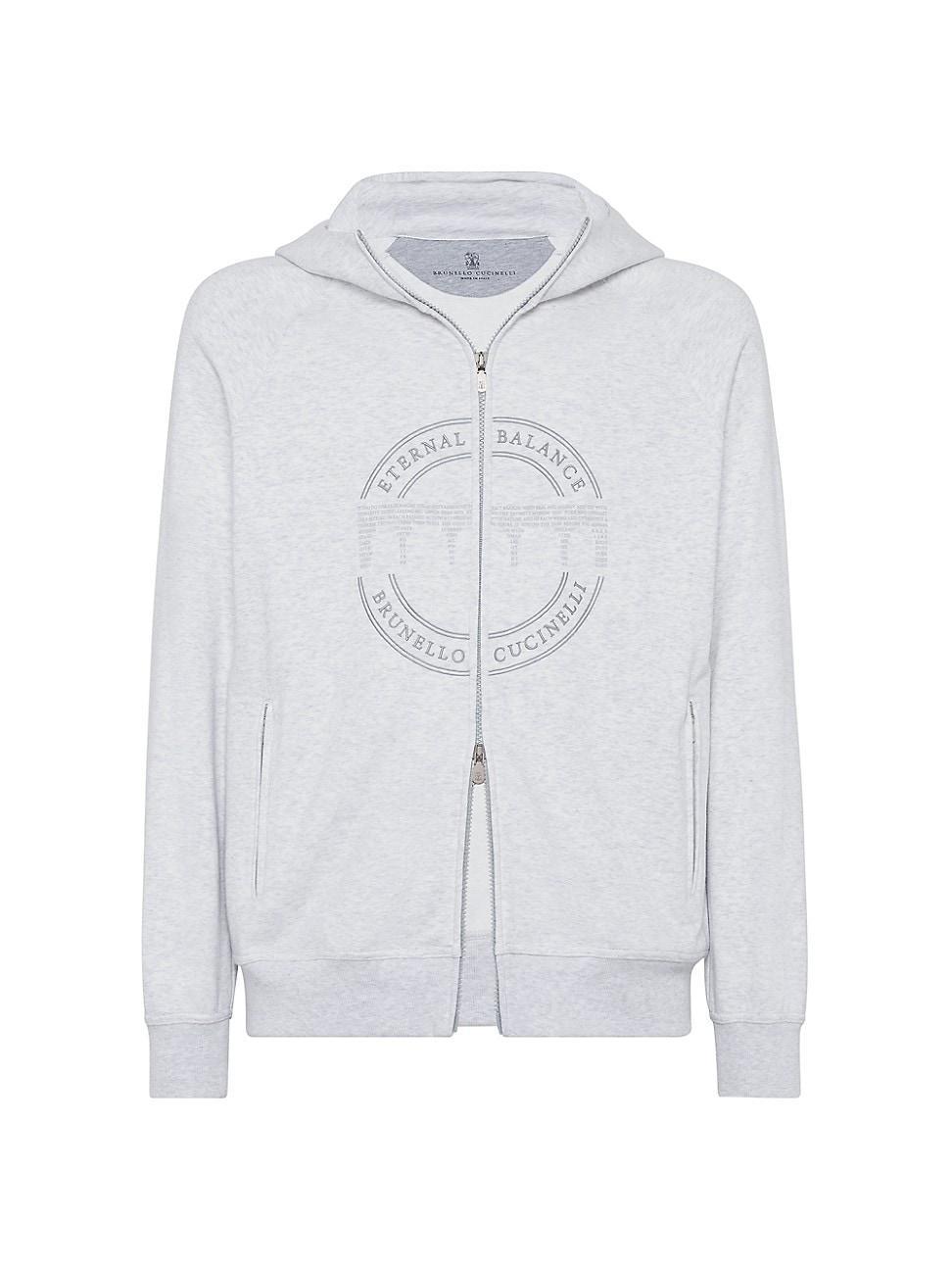 Mens Techno Cotton French Terry Hooded Sweatshirt Product Image