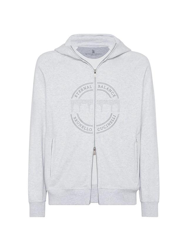 Mens Techno Cotton French Terry Hooded Sweatshirt Product Image