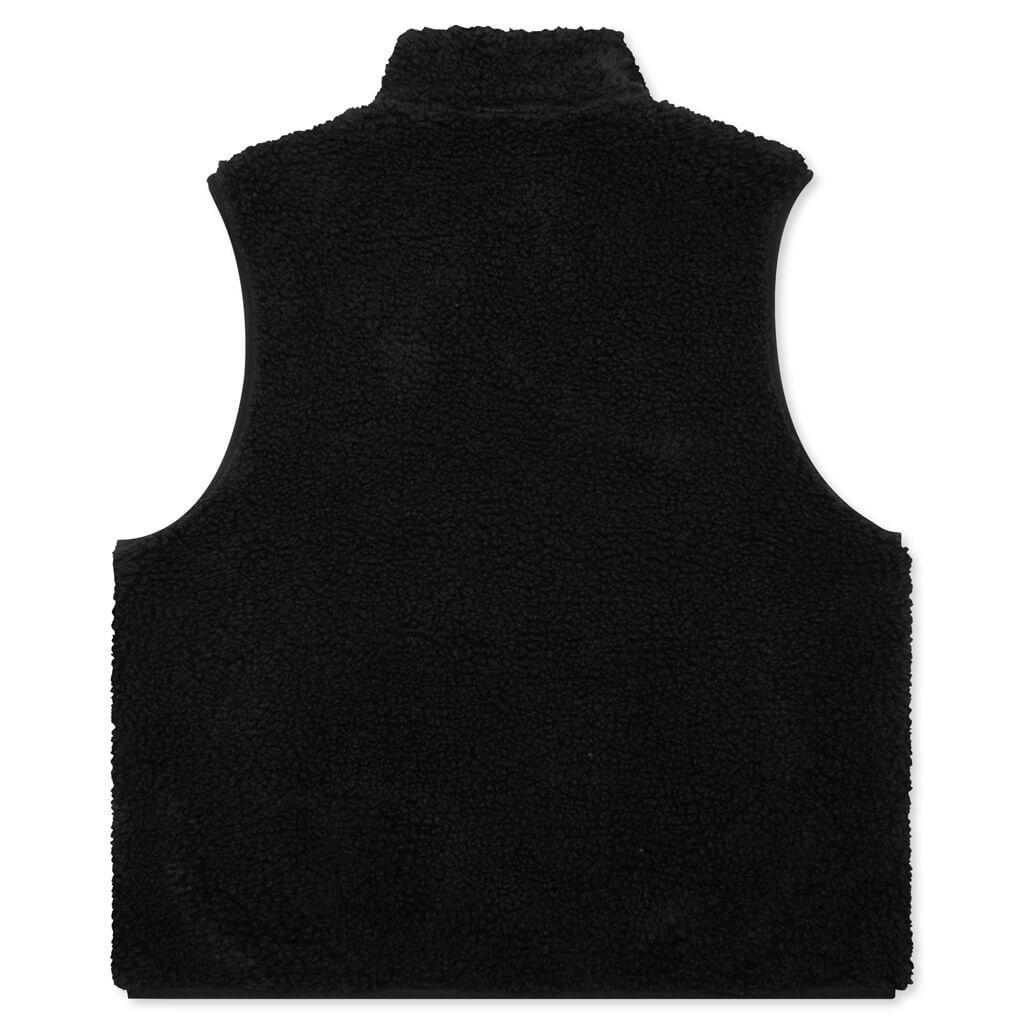 Sherpa Reversible Vest - Black Male Product Image