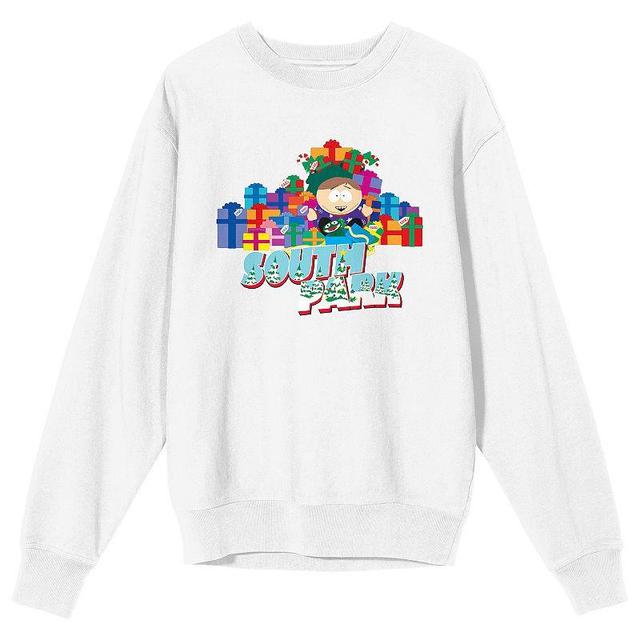 Mens South Park Cartman Presents Sweatshirt Product Image