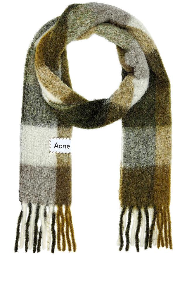 Acne Studios Scarf Brown.. Product Image