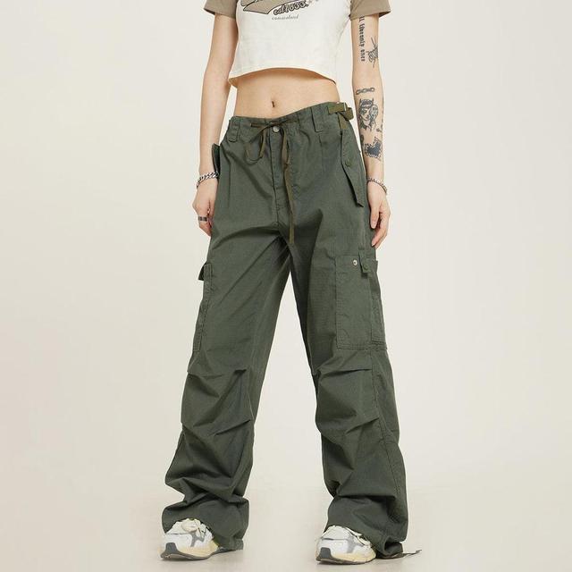 RTK (W) No. 1273 MULTI POCKET DRAWSTRING WIDE DRAPE SWEATPANTS Product Image