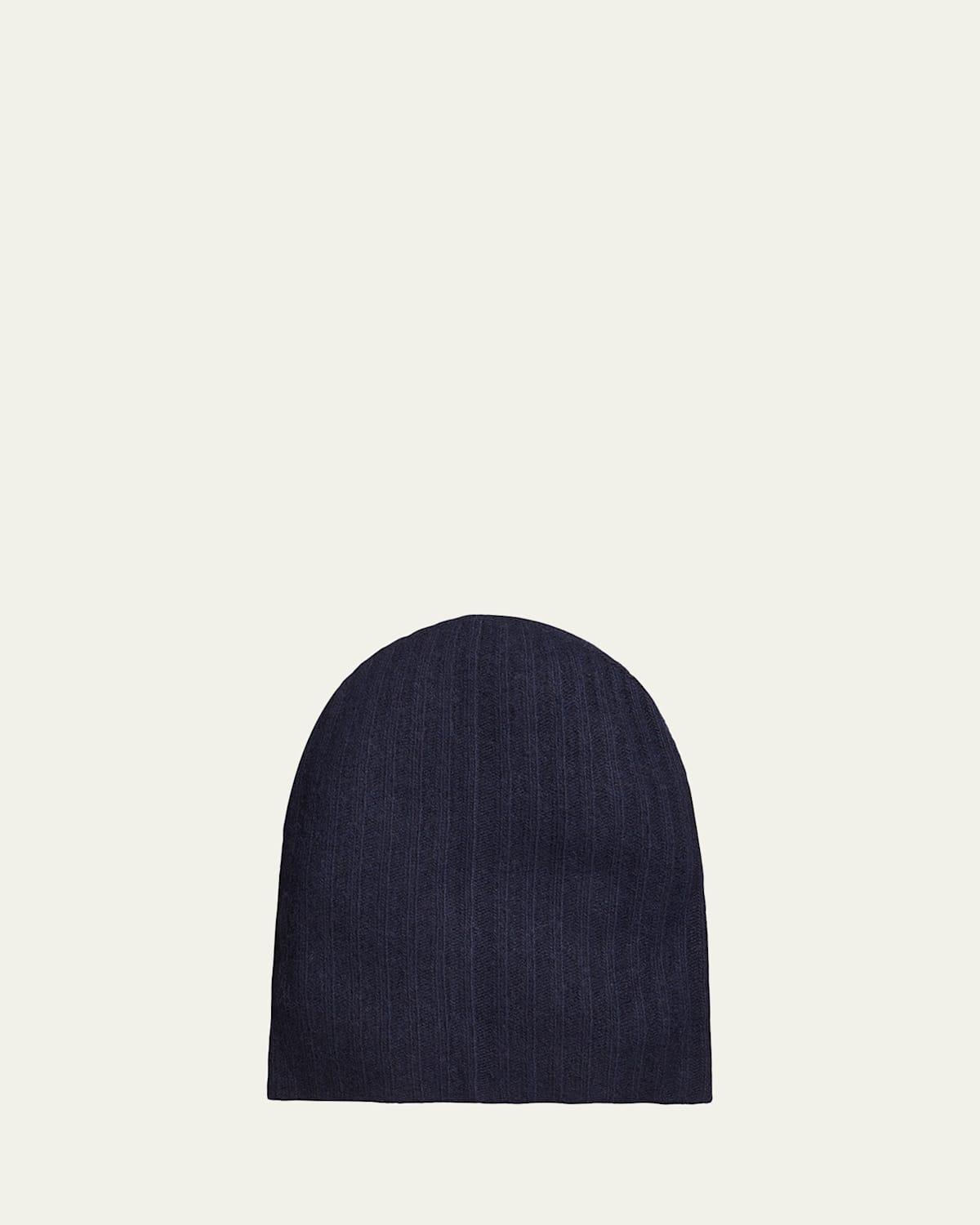 Mens Cashmere Slouchy Beanie Hat Product Image