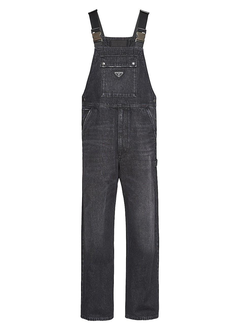 Mens Denim Jumpsuit Product Image