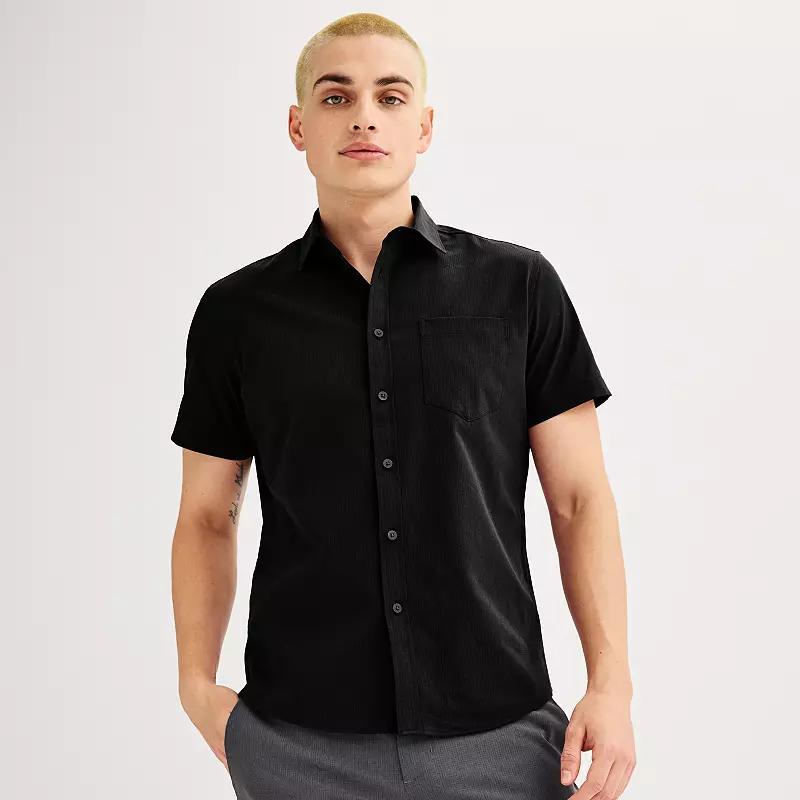 Mens FLX Performance Untucked-Fit Button Down Shirt Product Image