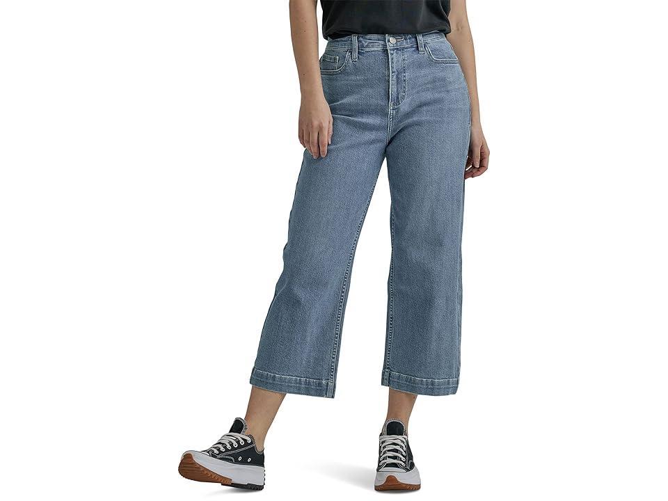 Lee Legendary Wide Leg Crop (Proper Lighting) Women's Casual Pants Product Image