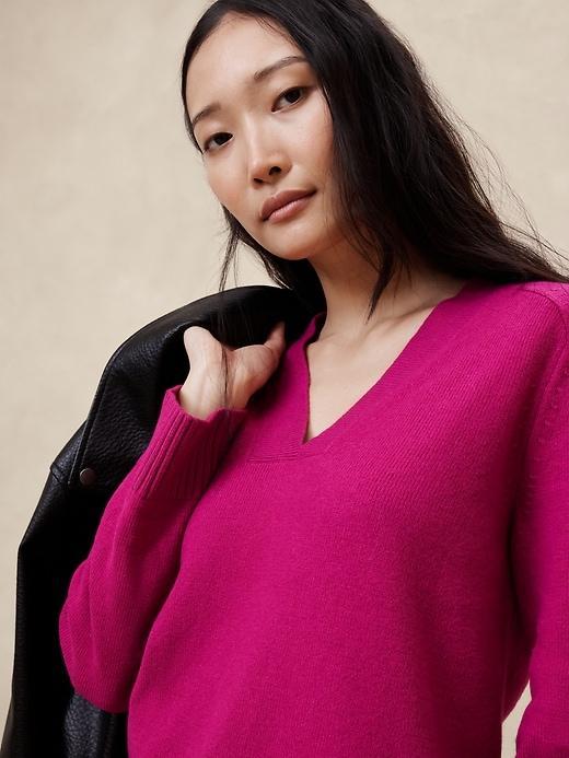 Perfectly Soft Vee-Neck Sweater Product Image