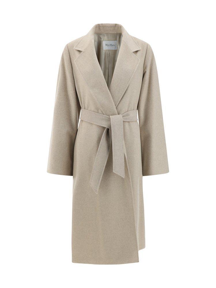 MAX MARA Belted Long In Beige Product Image