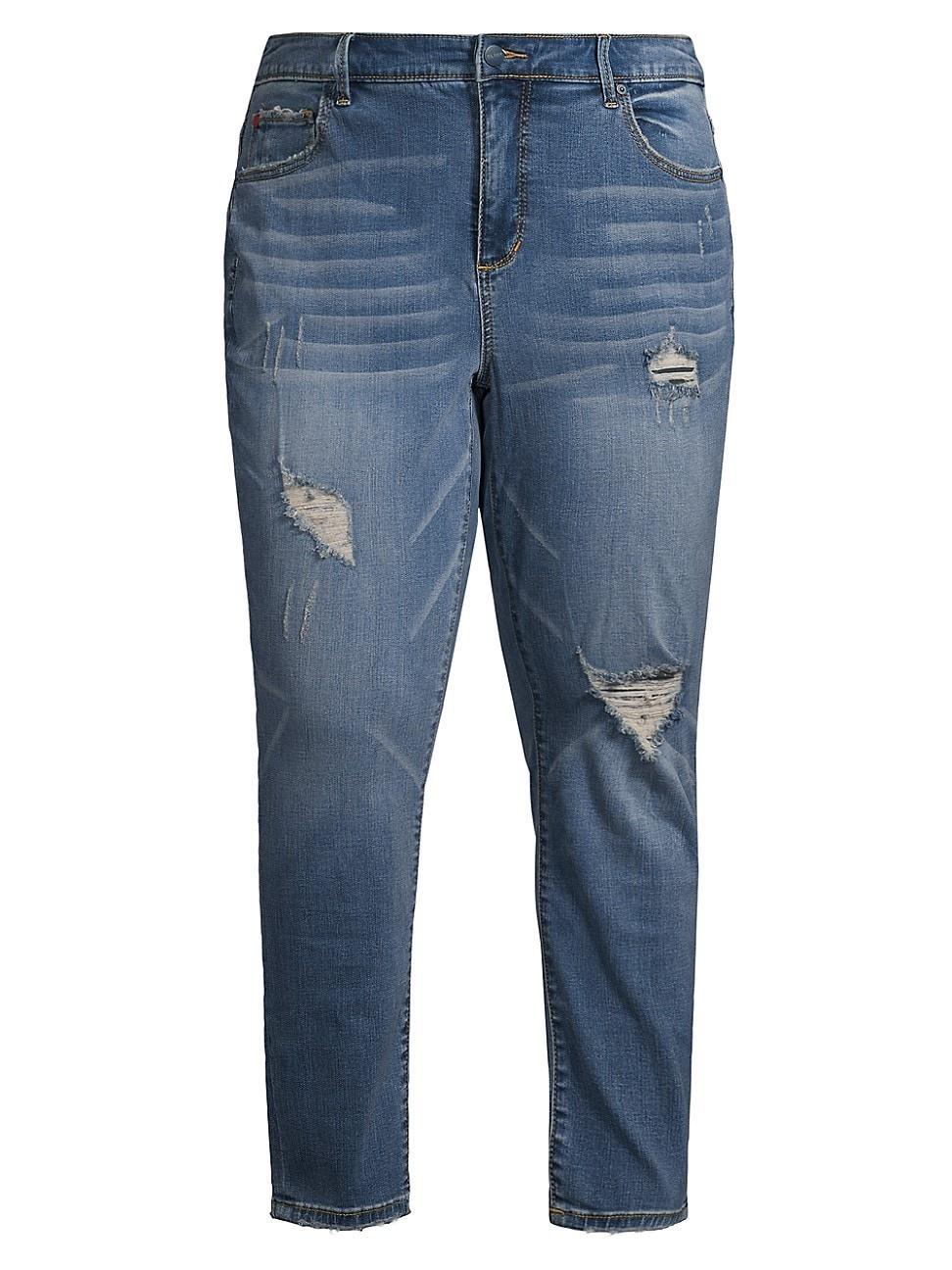 Womens Ariah High-Rise Ankle Jeans product image