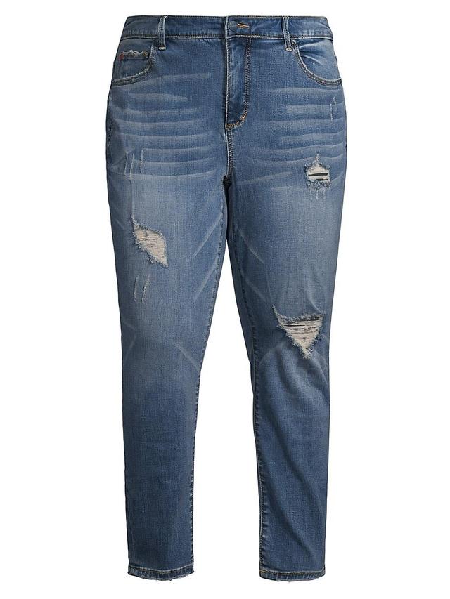 Womens Ariah High-Rise Ankle Jeans Product Image