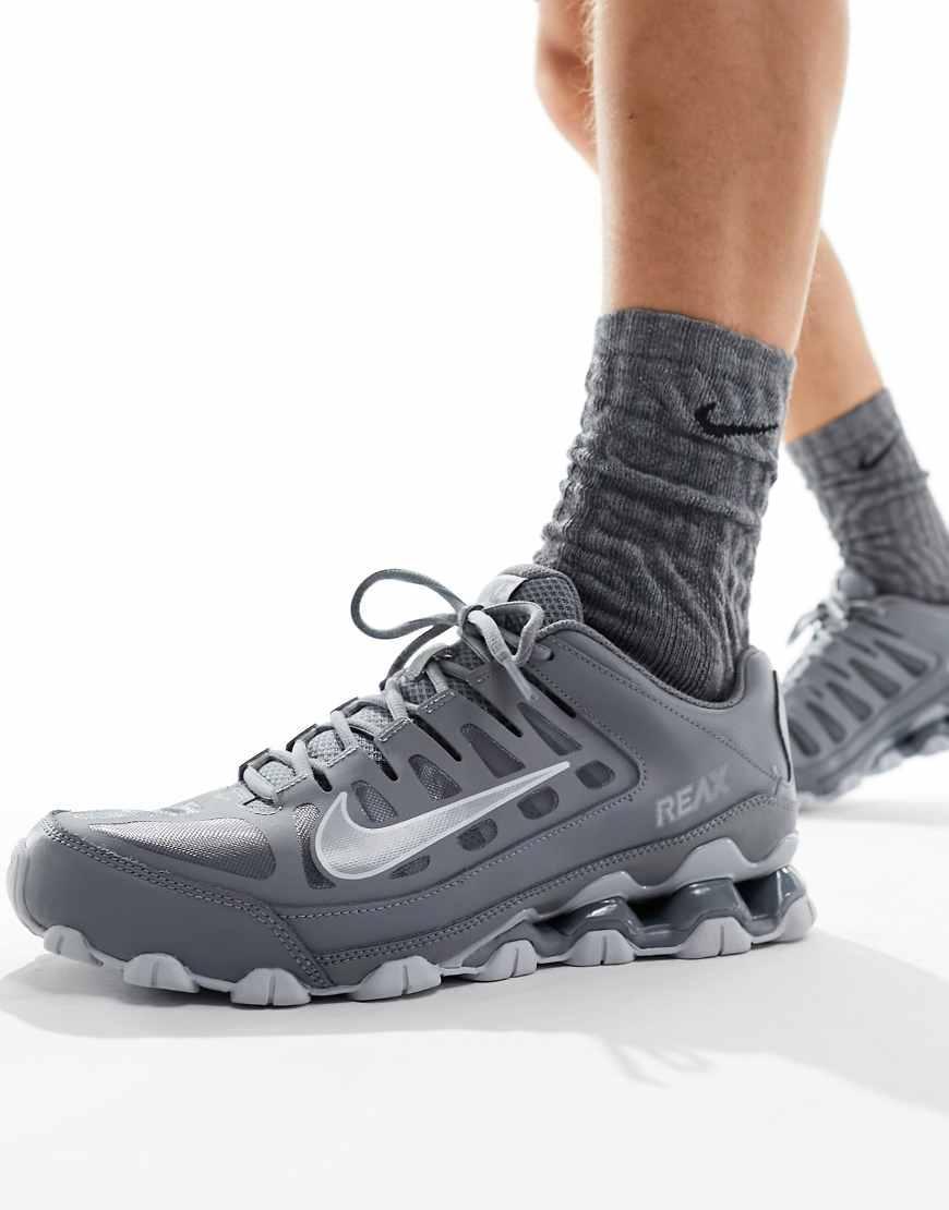 NIKE Reax 8 Sneakers In Gray And White In Cool Grey/wolf Grey/pure Platinum Product Image