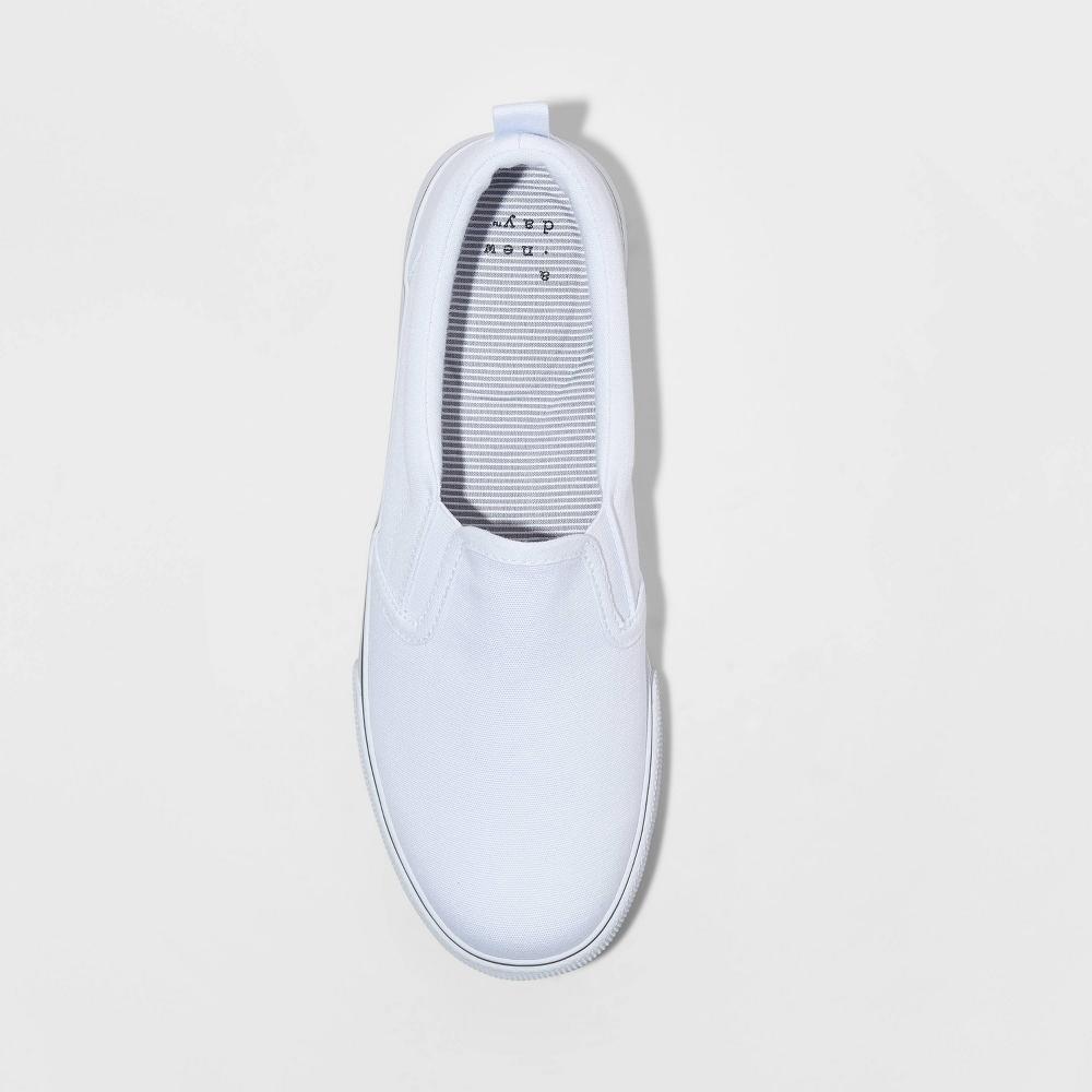 Womens Millie Twin Gore Slip-On Sneakers - A New Day White 10 Product Image