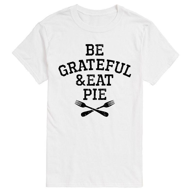 Big & Tall Be Grateful Eat Pie Tee, Mens Product Image