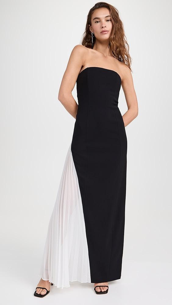 alice + olivia Retha Strapless Maxi Dress | Shopbop Product Image